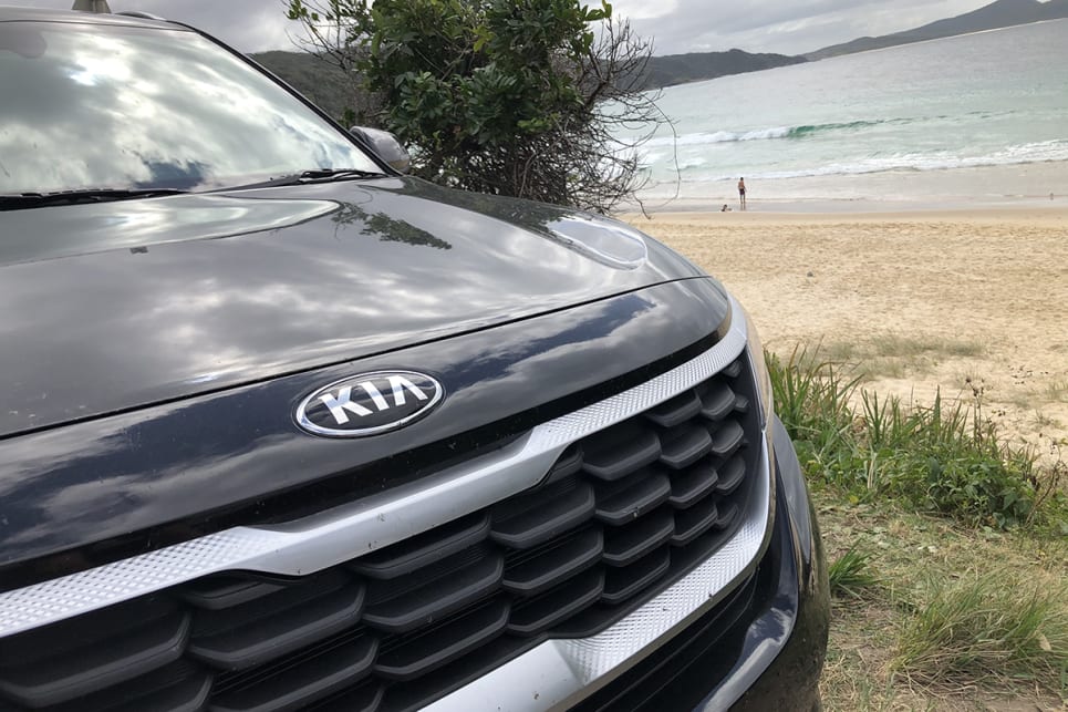 Kia's executives reckon they can't get their hands on enough examples of the Seltos to meet the soaring demand for it in Australia. (image: Andrew Chesterton)