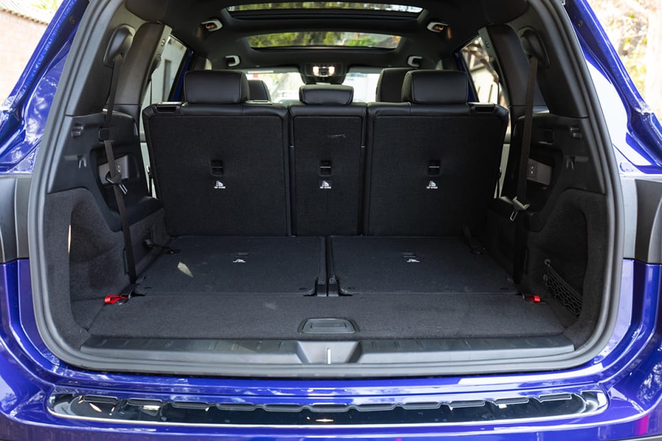 With the back two seats down flat, the boot is a very decent 565L. (image: Dean McCartney)