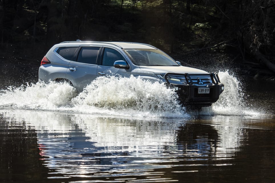 The Pajero Sport was capable of doing everything the others could (pictured: Mitsubishi Pajero Sport Exceed).