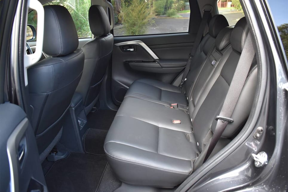 The second row of seats feature two ISOFIX child seat anchorage points.