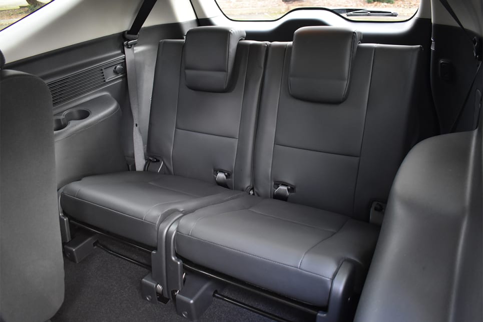Like the second row, the GLS 7-seater's third row features split-folding function and recline adjustment.