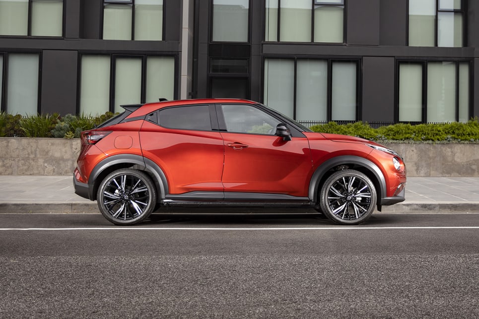 Longer, wider and taller than the old Juke, the new Juke is 4210mm end to end (75mm more than the previous model). (Ti variant pictured)