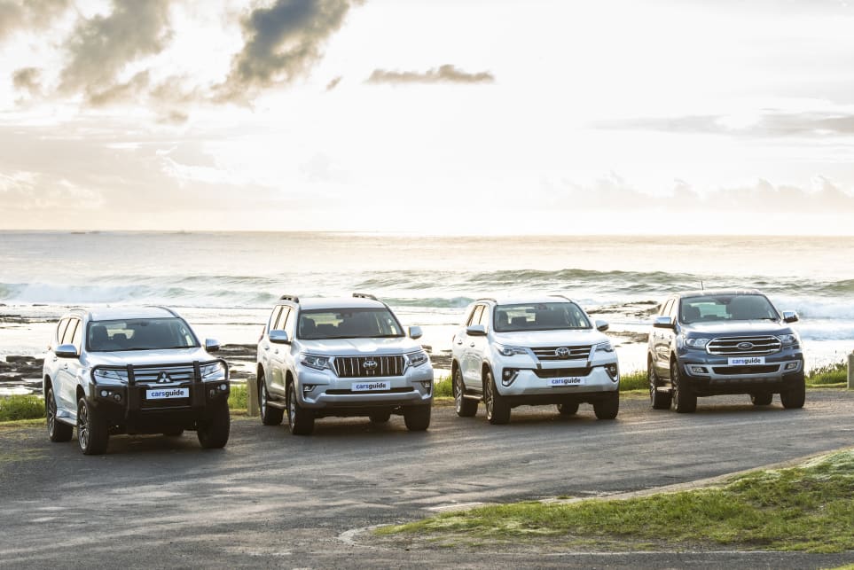 We brought together three ute-based vehicles as well as one SUV for this comparison.