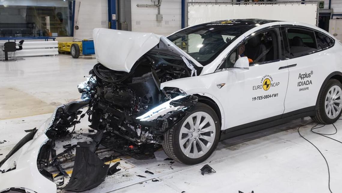 Tesla Model X New Electric Suv Equals Two Ancap Safety Records Car News Carsguide