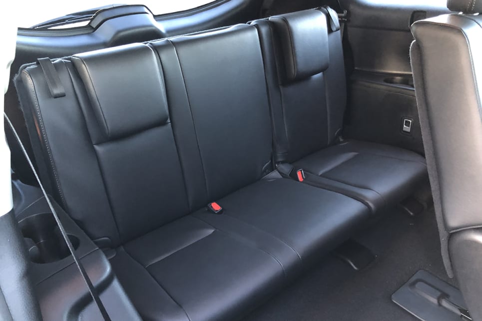 The rear backrests are close to vertical, so they'll never be truly comfortable. (image: Peter Anderson)