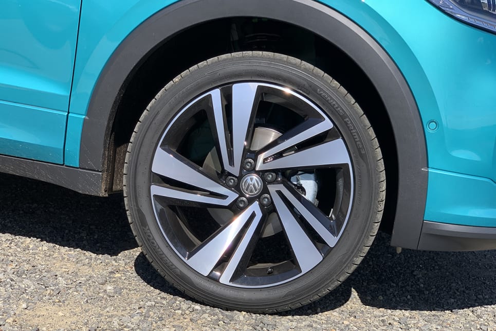 The ride quality is better in the VW, too. Admittedly our test car had optional 18-inch wheels (though that matches what you get standard on the HR-V RS). (image: Matt Campbell)