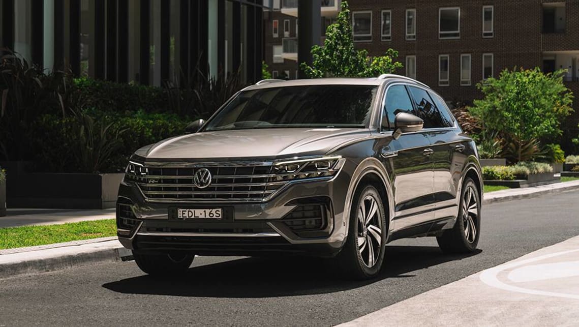 There's an all-new VW Touareg, but it's not for us