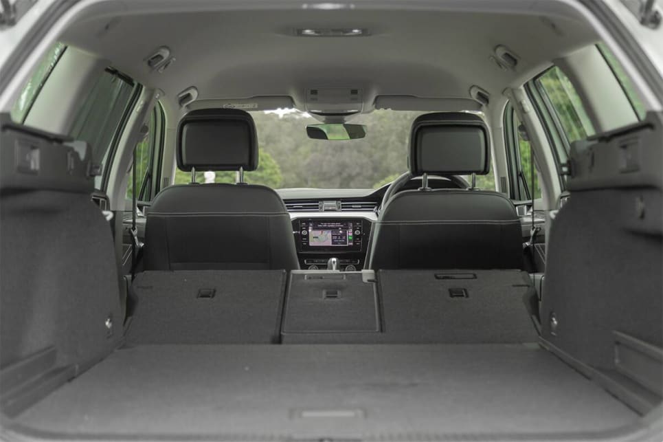 Fold the rear seats flat and the cargo capacity grows to 1780 litres.