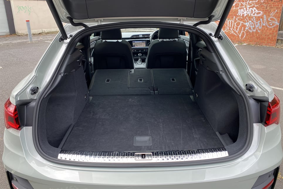 Fold the rear seats down and cargo capcity grows to 1400L.
