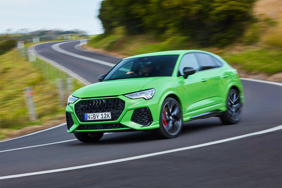  The RS Q3 can go from 0-100km/h in 4.5 seconds. (Sportback variant shown)