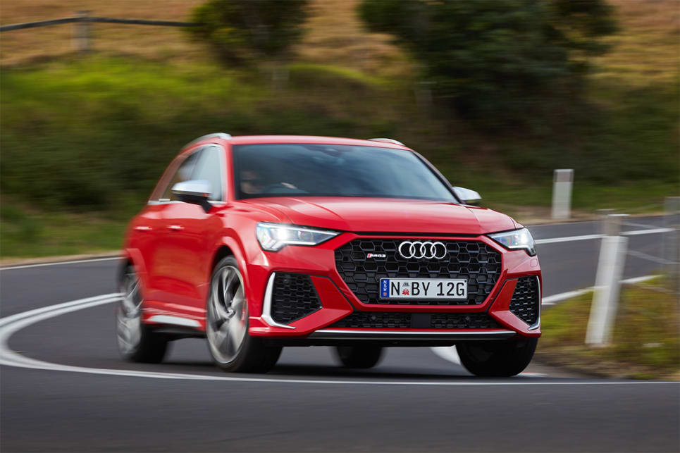 The RS Q3's transmission is best left in auto and in the 'S' setting. (SUV variant shown)
