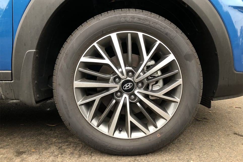 Our long termer is equipped with 18-inch alloy wheels.