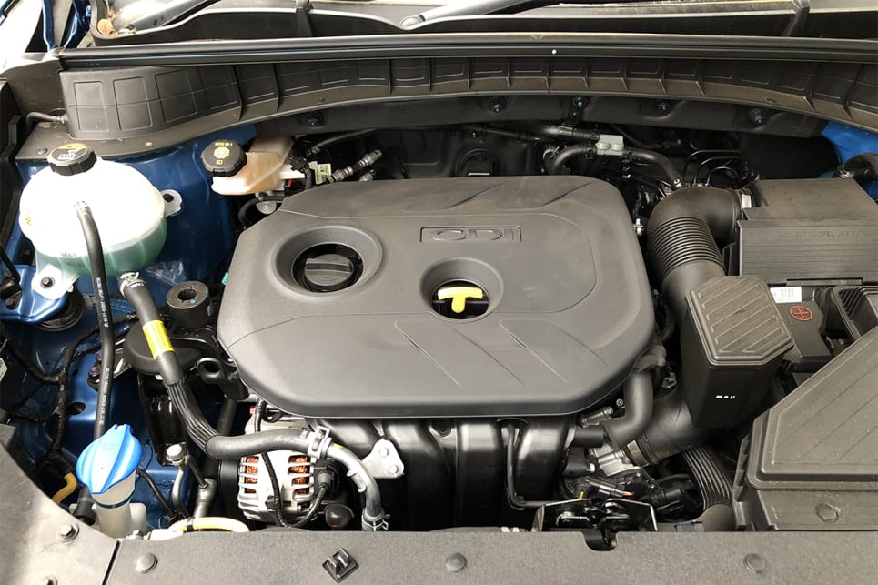 The 2.0-litre four cylinder engine makes 122kW/205Nm.