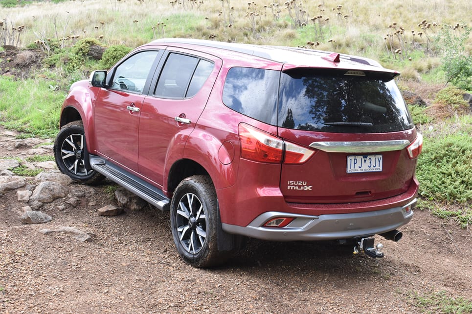 The MU-X is a more than competent performer for most recreational off-road touring.