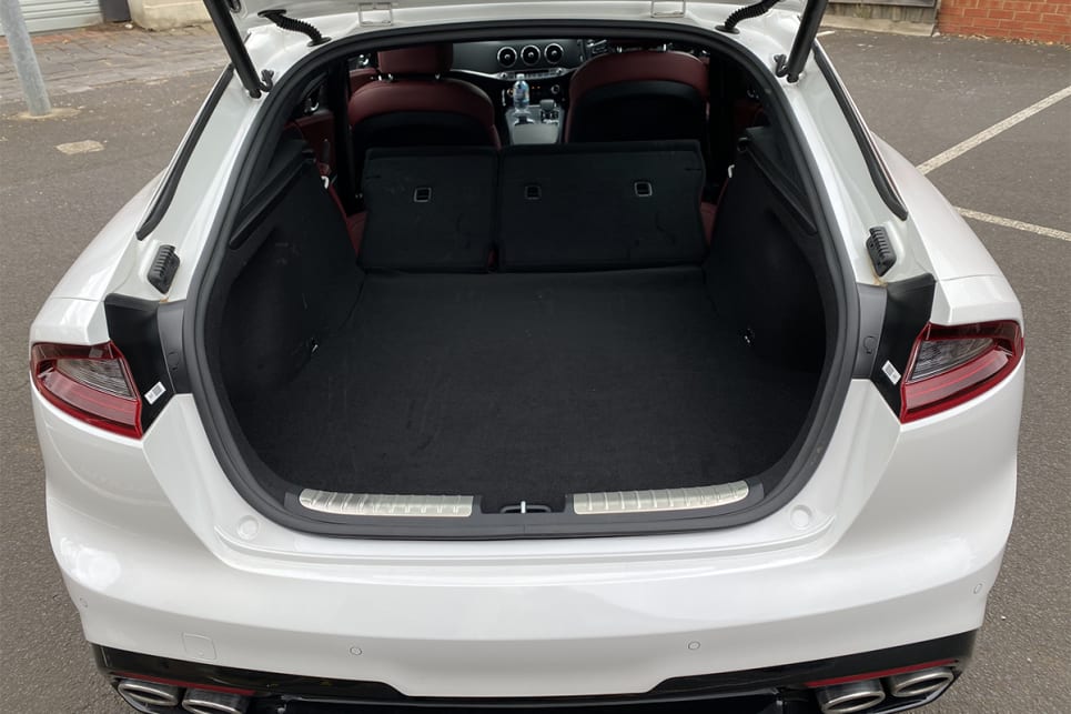Boot space grows to 1114-litres when the rear bench is folded flat.