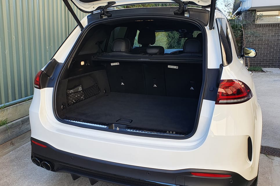 With the rear seats in place, boot space is rated at 630 litres.