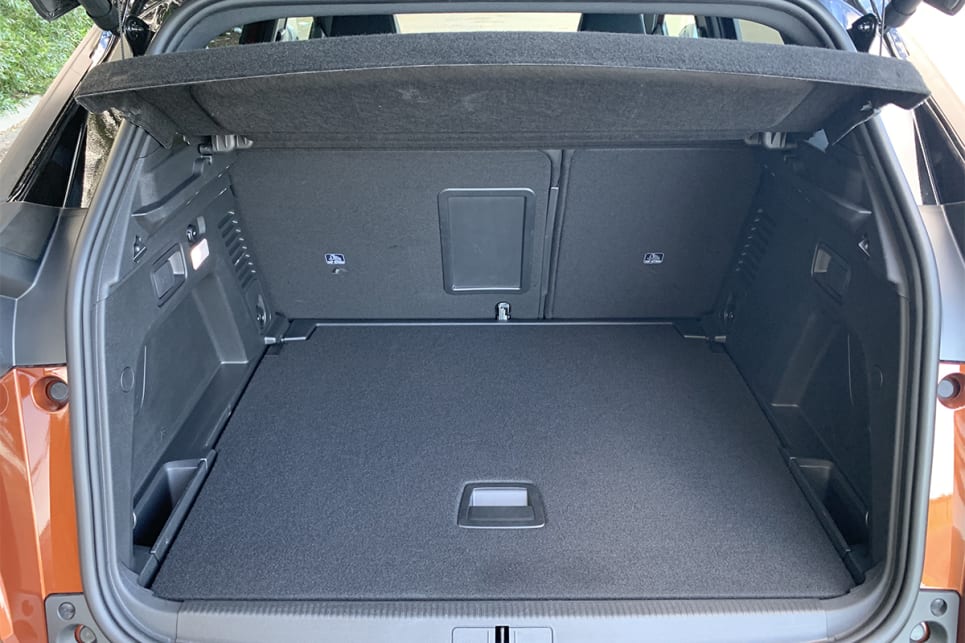 Boot space is rated at 591 litres.