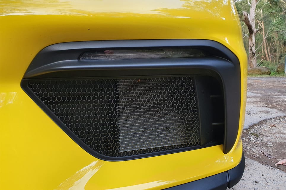 The purposeful nose features massive air inlets in the front and outlets in the sides. (image credit: Malcolm Flynn)