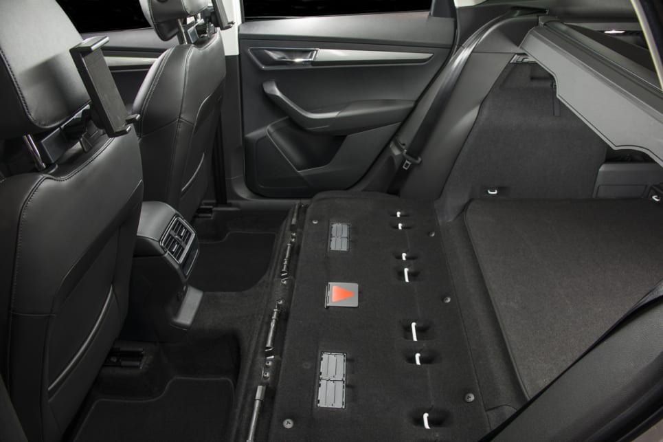 All the back seats can be removed super easily to open up a cargo space of 1810 litres.