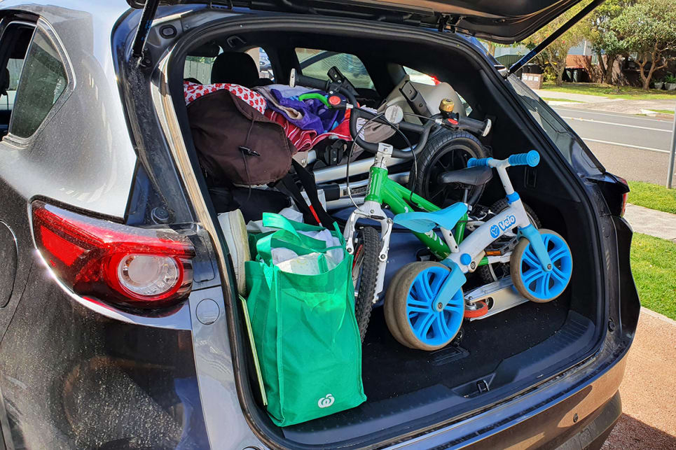 What we’d carry in the CX-8 with ease. (image credit: Malcolm Flynn)
