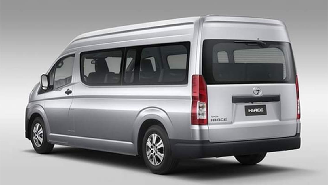 Toyota sales hiace details
