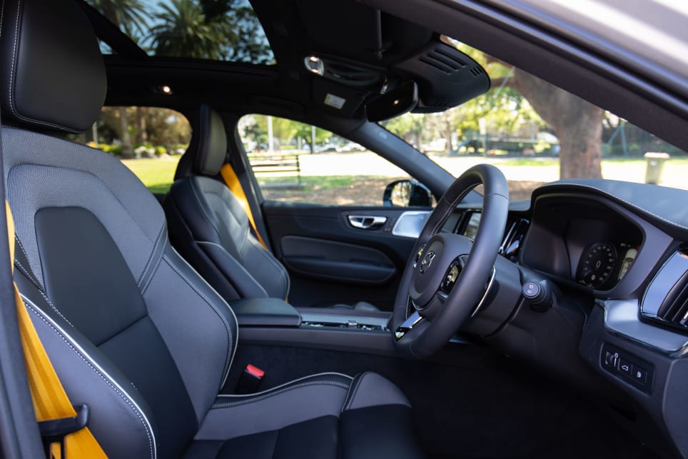 The interior of the XC60 does not disappoint.