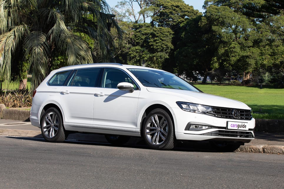 The Volkswagen Passat is a new-style, well designed wagon that fits the family. (image: Dean McCartney)
