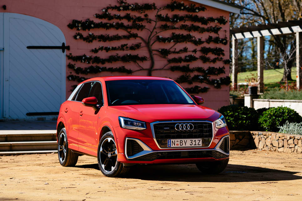 The front air vents are fake on the Q2. (40 TFSI variant pictured)