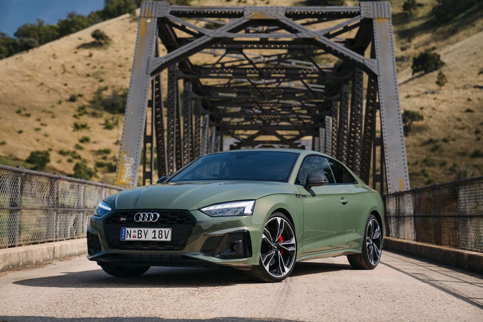 The S5 Sportback, Coupe and Cabriolet get S5-specific new lighting and facias. (S5 Coupe variant pictured)