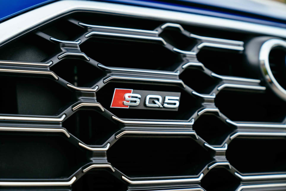 The update has seen the grille restyled with a more complex honeycomb design.