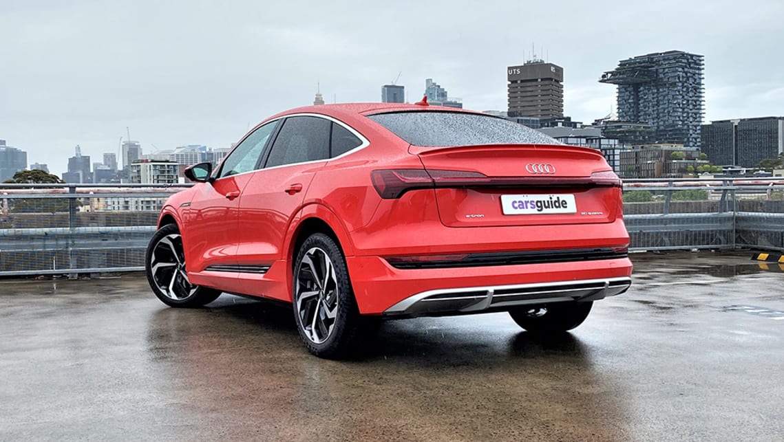 This was my first time ever in an Audi e-tron, so I was pretty curious about this electric vehicle when it came to stay at our place for a week. (image: Richard Berry)