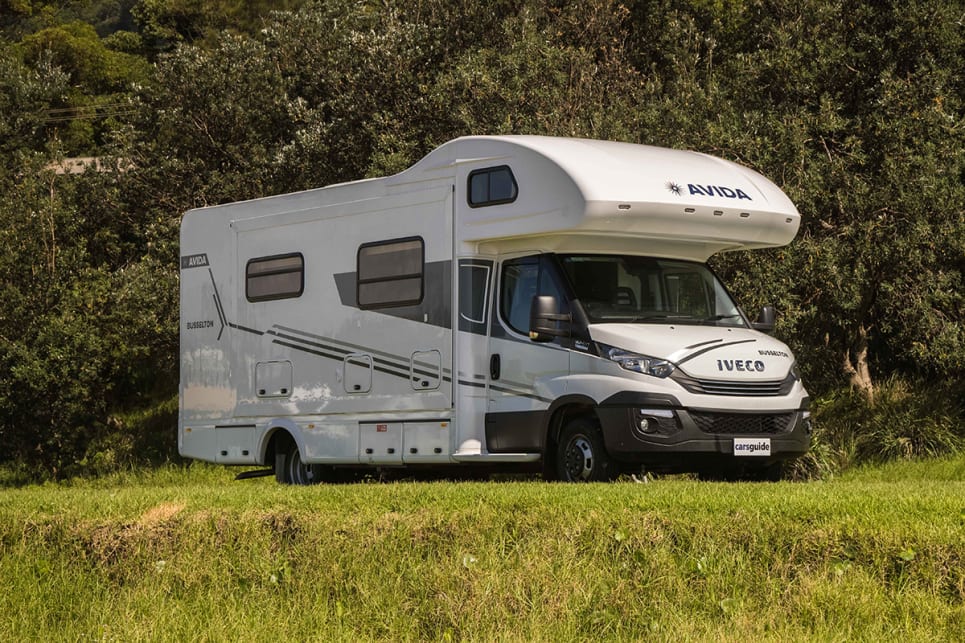 The Busselton manages to look rather streamlined – well, for a motorhome at least.