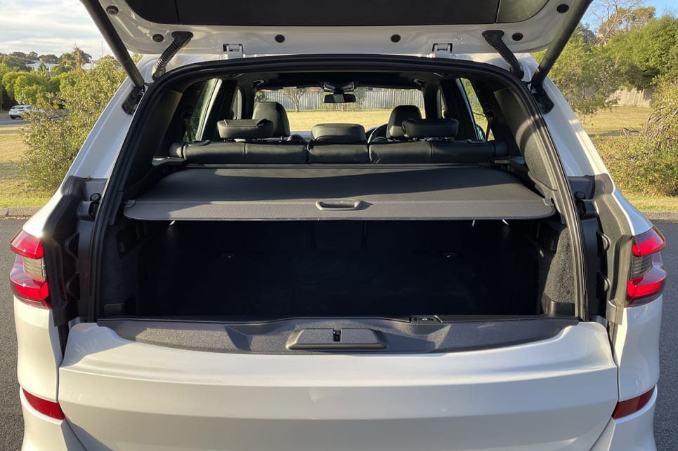 The boot’s cargo capacity is generous, at 650L.
