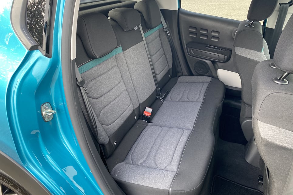 Cargo space is flexible thanks to the sliding back seats.