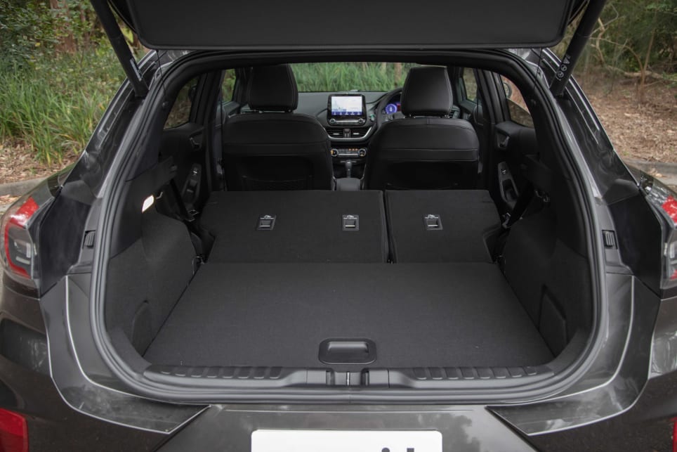 Boot space is excellent at 410 litres (pictured: Puma ST-Line V).