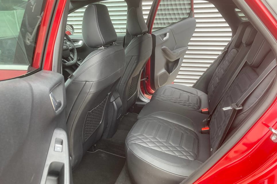 The back seat area isn’t really suitable for people over 175cm. (image: Byron Mathioudakis)