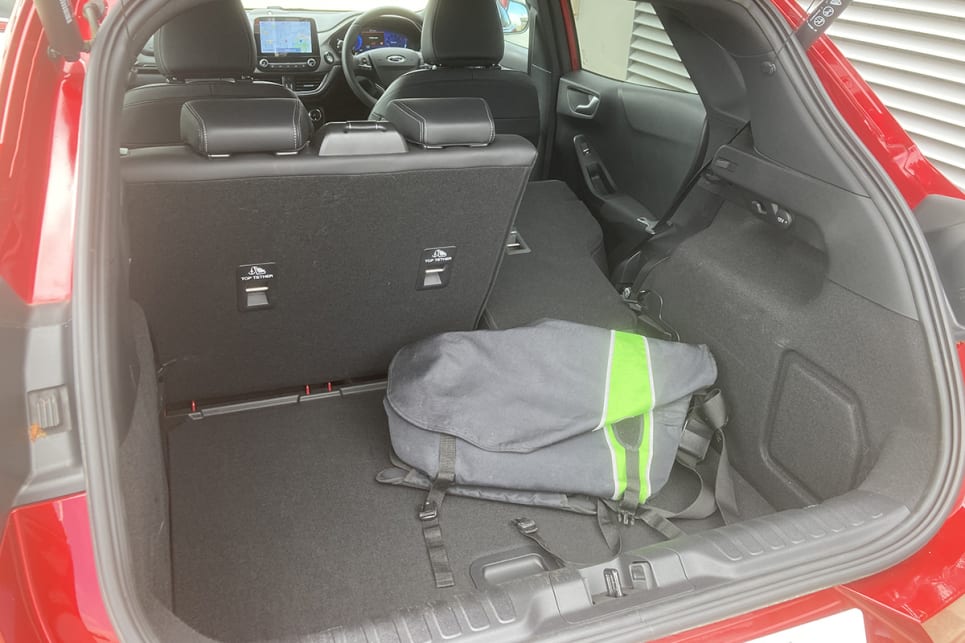 ford puma trunk space