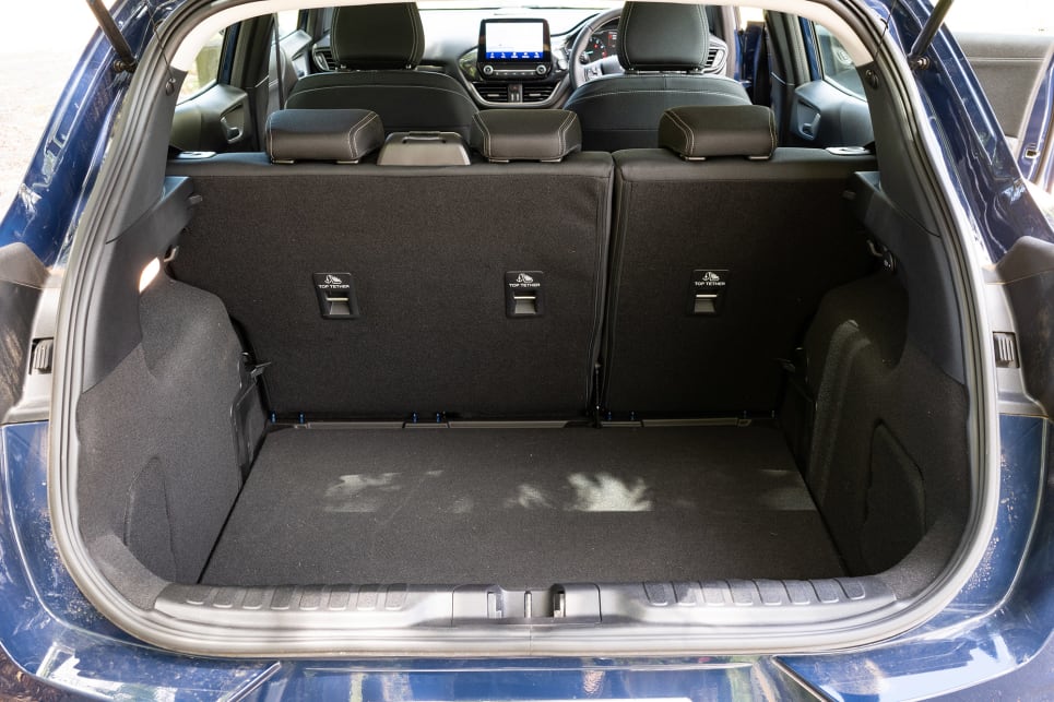Boot space in the Puma is the largest of the three cars. Image: Rob Cameriere.
