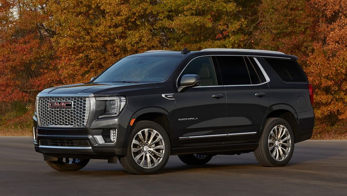 The current Yukon in the top of-the-range Denali grade wears 20-inch alloys wheels. (MY21 model pictured)