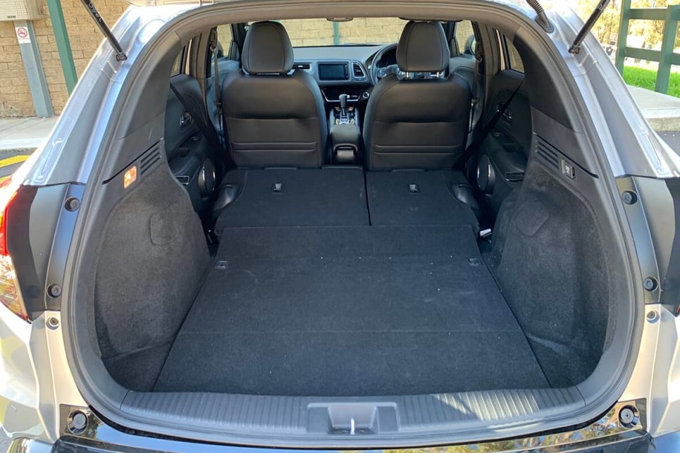 There's 1462 litres (VDA) when the rear seats are folded down.