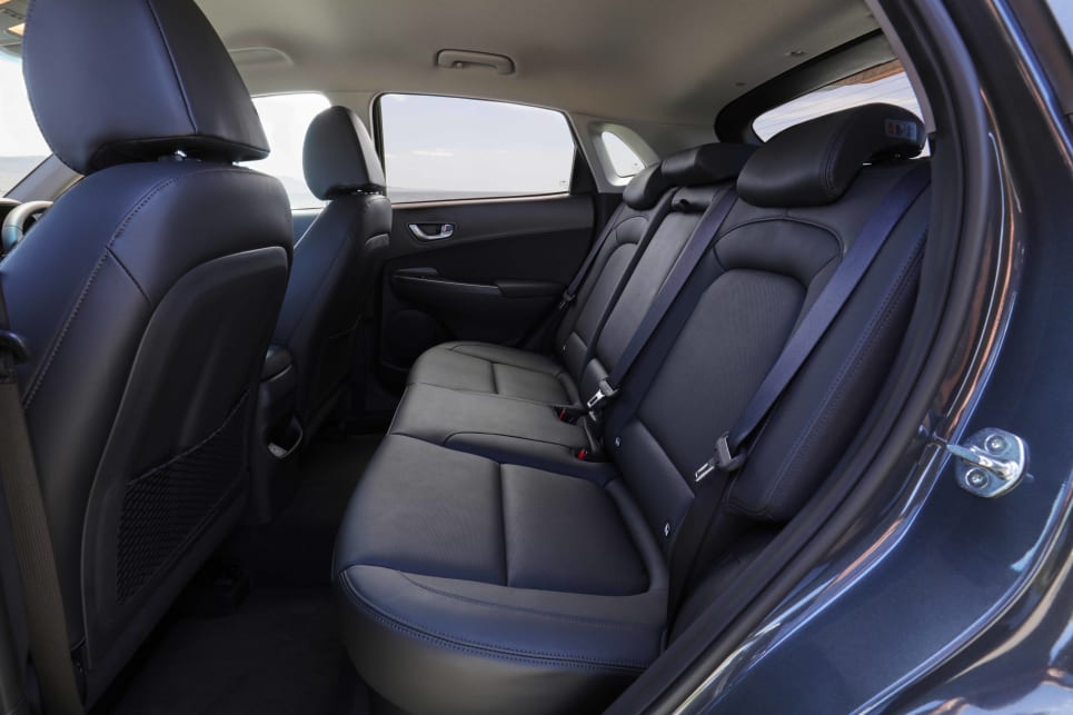 The Kona is neither the biggest nor smallest in terms of interior space (image: Active).