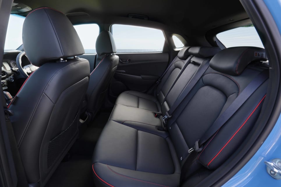 The Kona is neither the biggest nor smallest in terms of interior space (image: N Line).