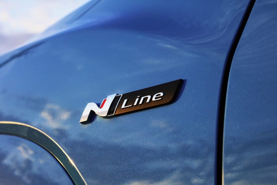 The biggest changes in the exterior design come with the Kona N Line cars (image: N Line).