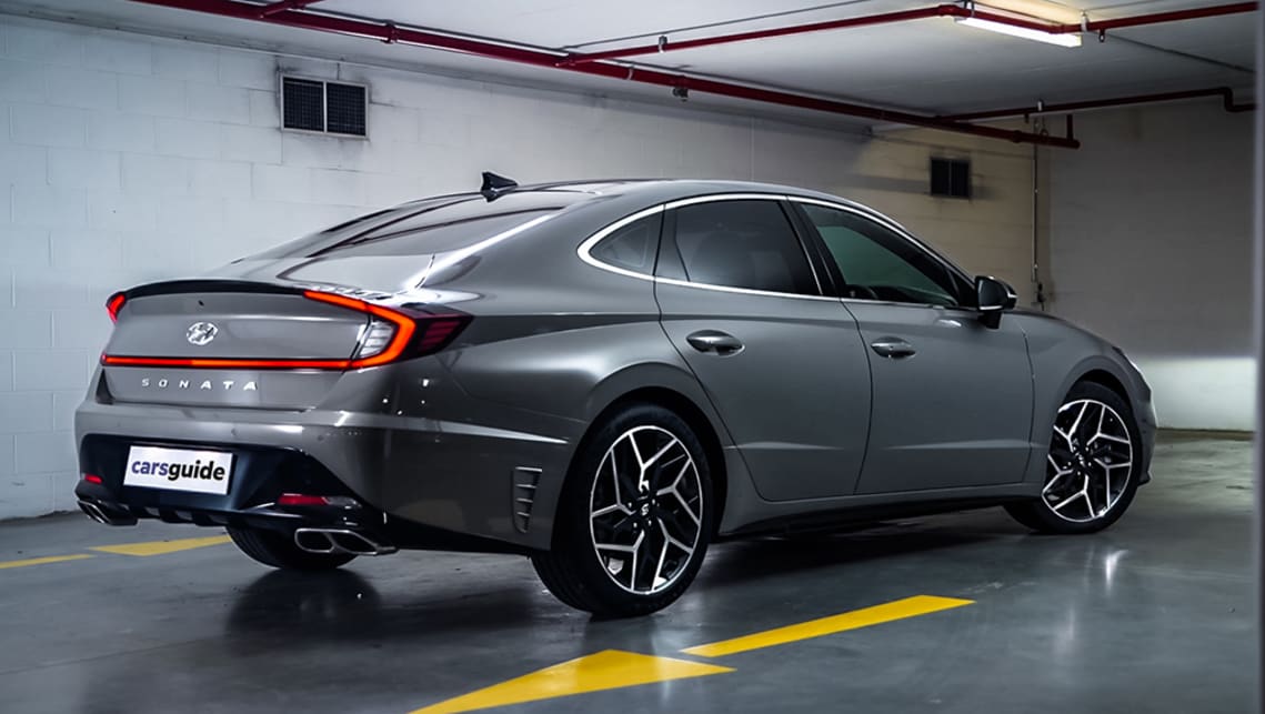 Look out, Kia Stinger! 2021 Hyundai Sonata N Line detailed ...