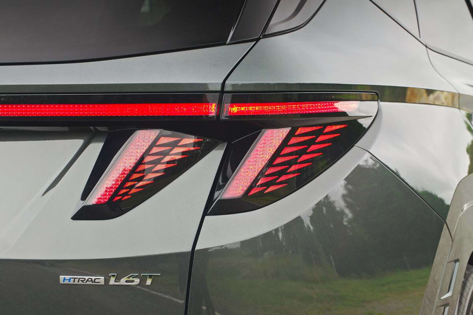 The tail-lights are also LEDs. (N-Line variant pictured)