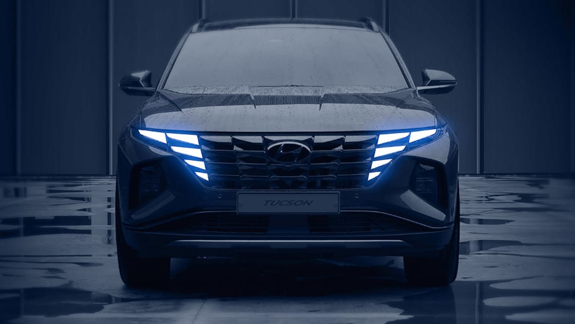 New Hyundai Tucson 2021 teased: Toyota RAV4 and Mazda CX-5 ...