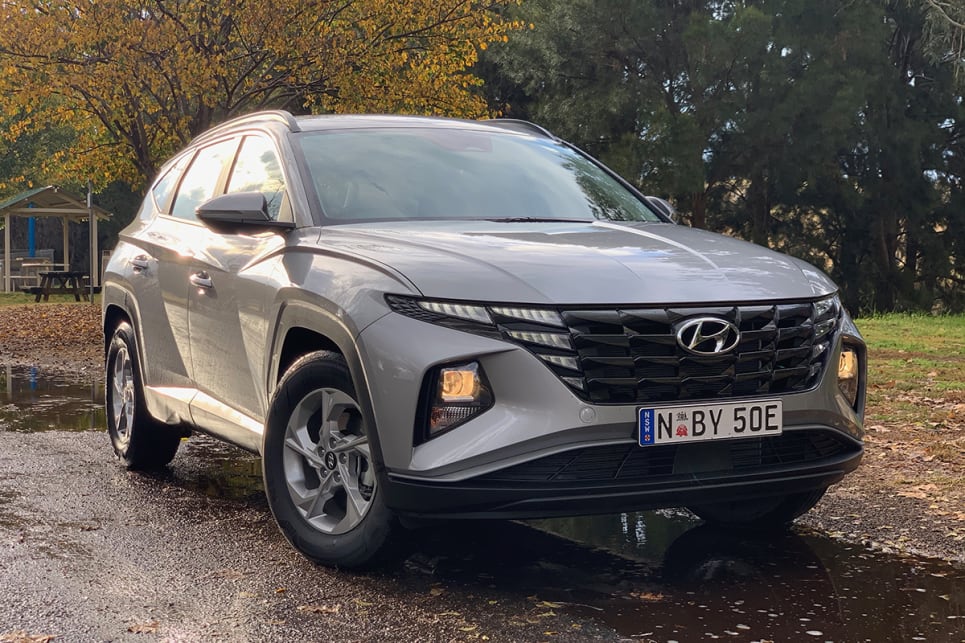 The new-generation Tucson is boldly different in its styling. (2.0L petrol FWD variant pictured)