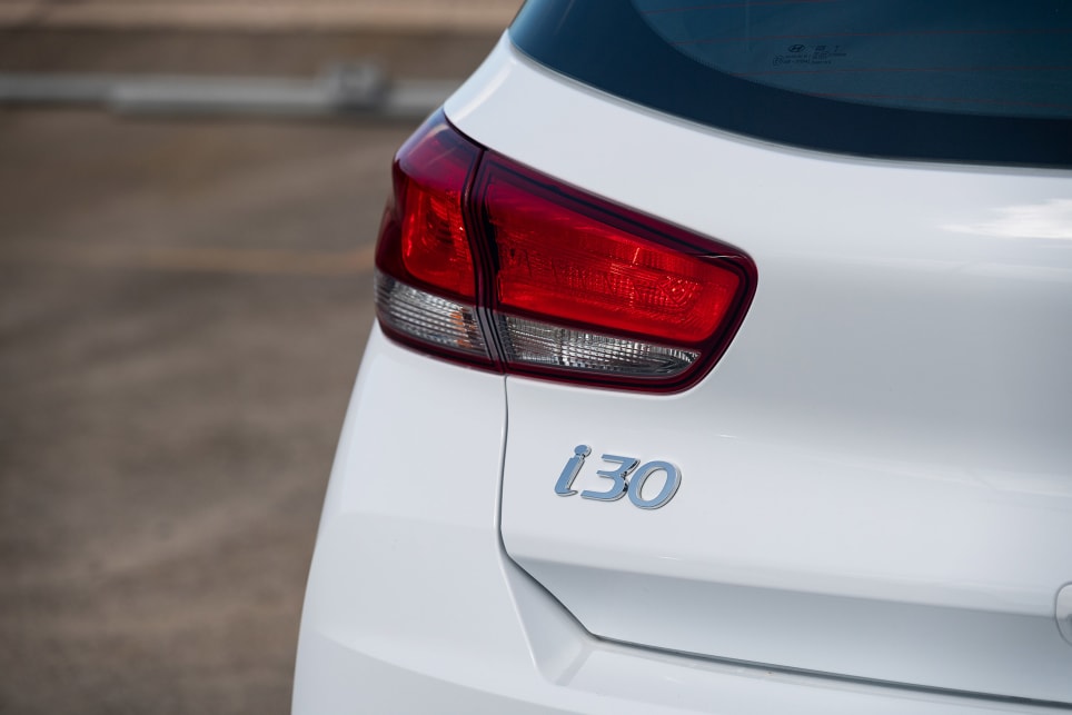 The i30's looks now even more high-end and glitzy (image: i30 base model).