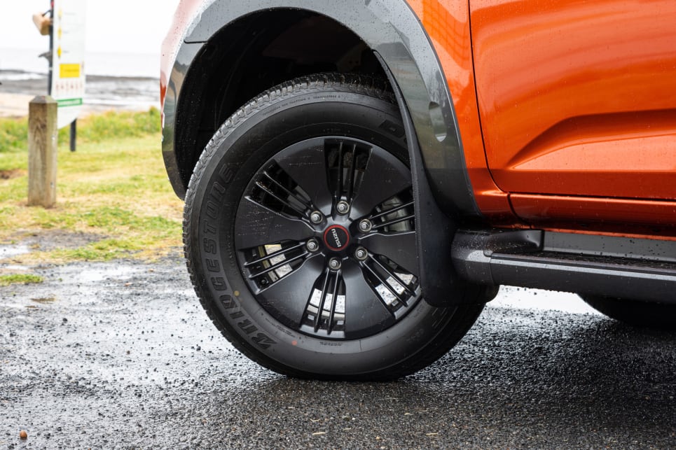 All three utes have 18-inch alloy wheels (image credit: Tom White).