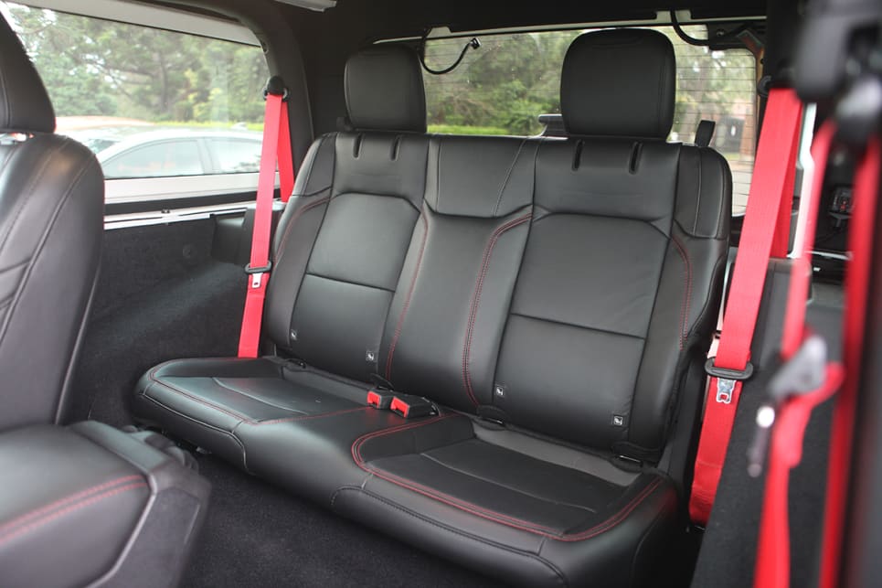 The interior is comfortable and durable.